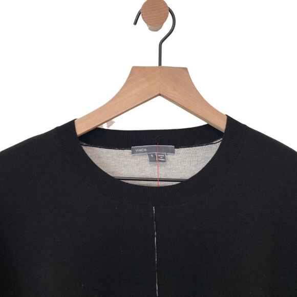 Vince Knit Crew Neck Sweater Black Small - Picture 3 of 7
